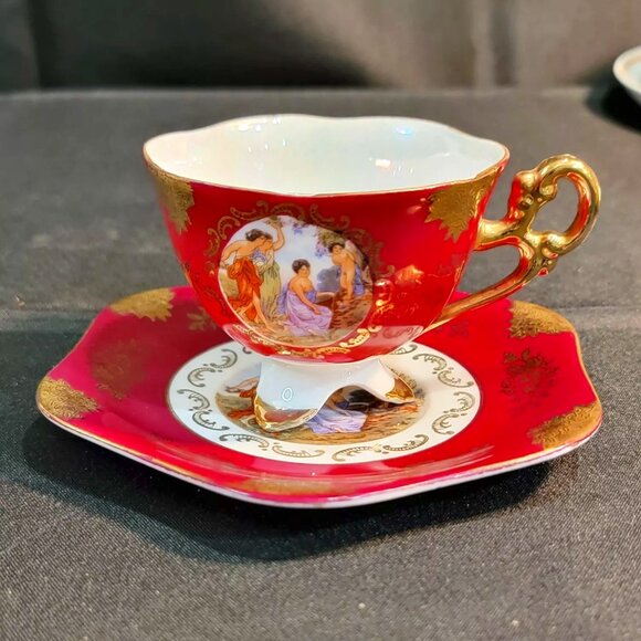 Tea cup and Saucer  - Ventage Shafford cup and saucer set from Japan - Picture 1 of 9